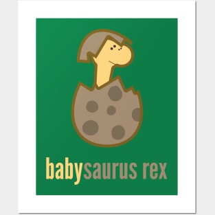 Babysaurus Rex T-Shirt Family Dinosaur Shirts Posters and Art